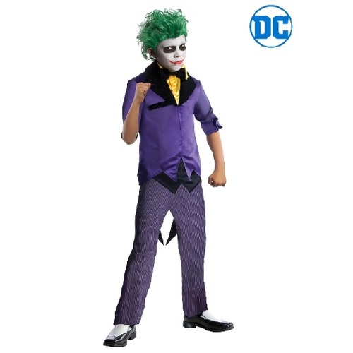 The Joker Deluxe Boy's Costume [Size: M (5-7 Yrs]