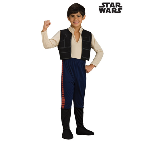 Star Wars Han Solo Deluxe Kid's Costume [Size: S (3-4 Yrs)]