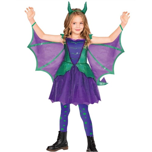 Mystical Dragon Dress Kid's Costume [Size: 5-7 Yrs]