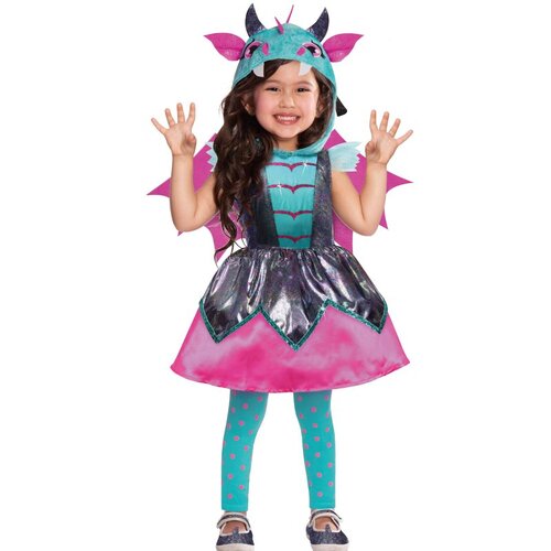 Mystic Dragon Girl's Costume [Size: 5-7 Years]