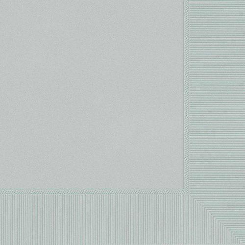 Lunch Napkins 40 Pk 2 PLY - Silver
