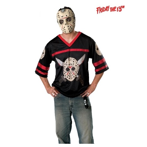 Jason Friday 13th Men's Costume Top & Mask [Size: Std]