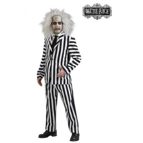 Beetlejuice Deluxe Adult Costume [Size: Standard]