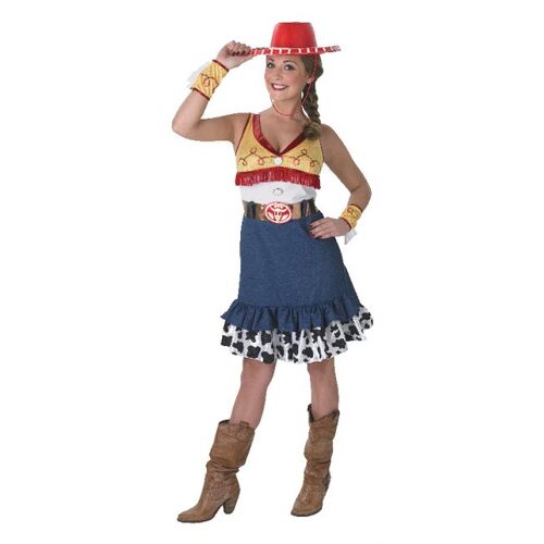 Jessie Toy Story Adult Costume [Size: S (8-10)]