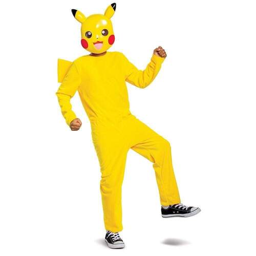 Pokemon Pikachu Classic Kids Costume [Size: S (4-6 Yrs)]