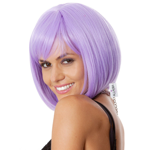 Glamour Purple Bob Wig