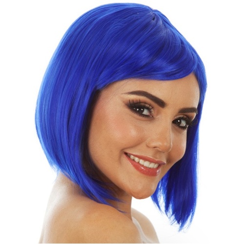 Glamour Electric Blue Bob Wig