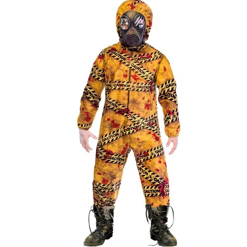 Quarantine Zombie Kid's Costume [Size: 8-10 yrs]