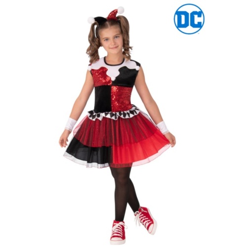 Harley Quinn Deluxe Tutu Kid's Costume [Size:  3-5 Yrs]
