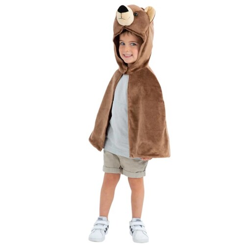 ONLINE ONLY:  Deluxe Plush Bear Kid's Cape