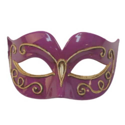 Elegant Lavender Gold Masquerade Eye Mask