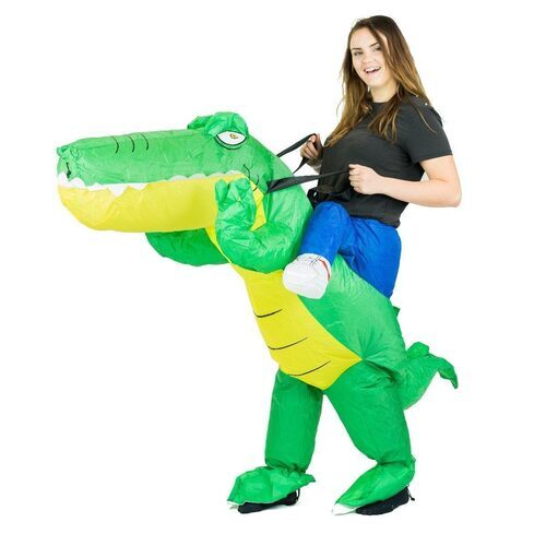 ONLINE ONLY:  Inflatable Crocodile Adult Costume