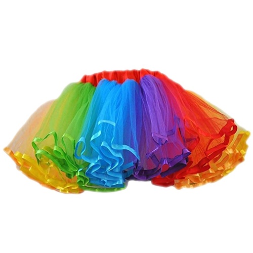Rainbow Tulle Adult Tutu
