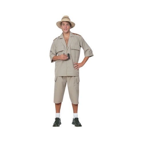 Safari Suit Adult Costume [Size: Large]