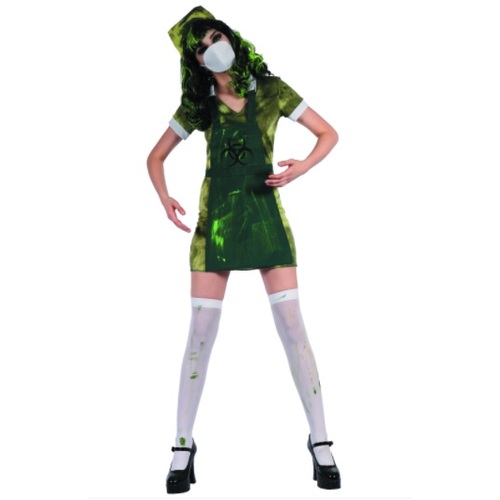Toxic Zombie Nurse Womens Costume [Size: M (12-14)]