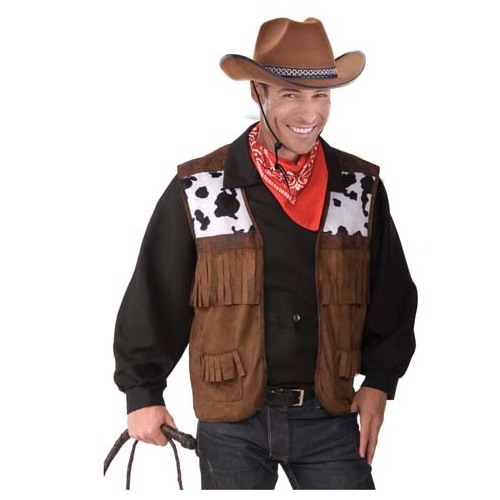 Wild West Cowboy Vest - One Size