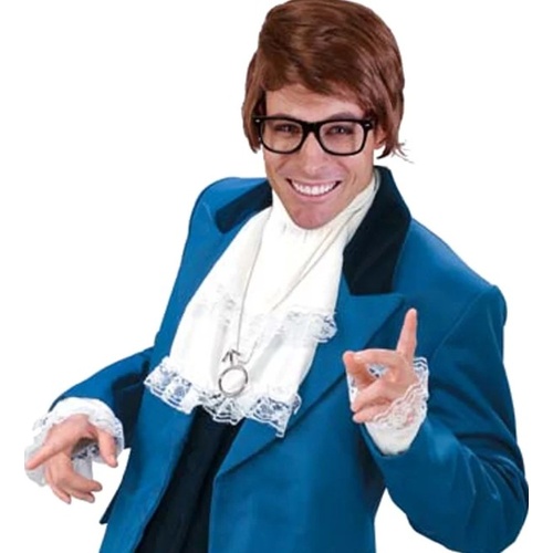 1960s Groovy Man Collar Cuffs & Necklace Set