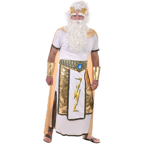 Zeus Adult Costume [Size:  Large]