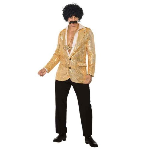 Adult Gold Sequin Jacket [Size: Std]