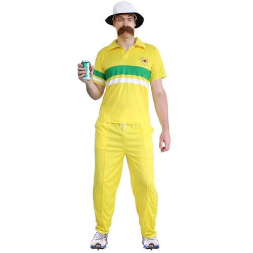80s Cricketer Adult Costume [Size: Large]