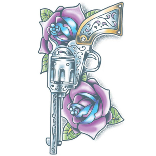 Pistola Mexican Day Of The Dead Tinsley Tattoo