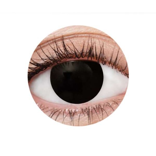 Black Witch Contacts - 12 Month Use Contact Lenses