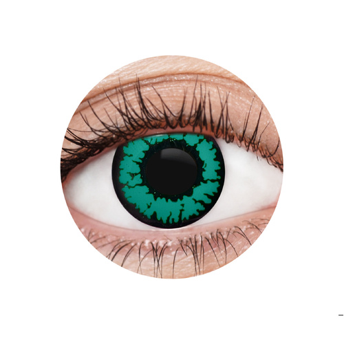 Reptile Green Contacts - 12 Month Use Contact Lenses