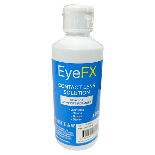 EyeFX Contact Lens Solution - 120ml