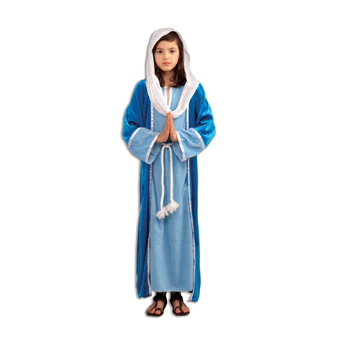 Mary Deluxe Nativity Kid's Costume [Size: 8-10 Yrs]