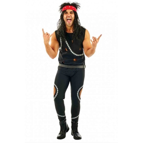 Slash Style Glam Rocker Adult Costume [Size: Medium]
