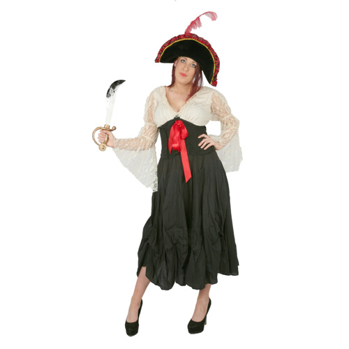 Long Lacy Wench Hire Costume*