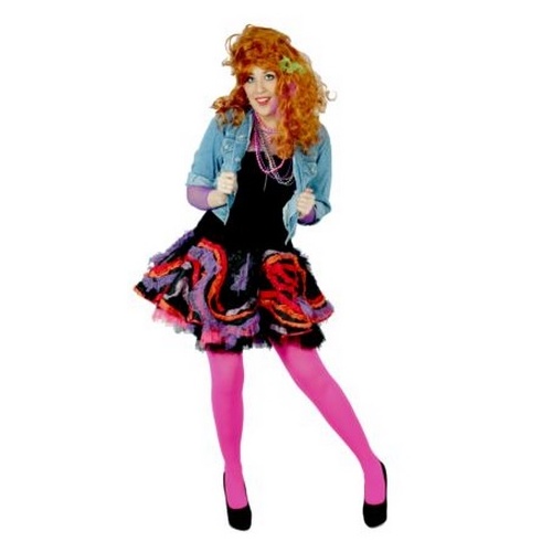 Horror-Shop Costume De Madonna Mia 80's M : : Mode