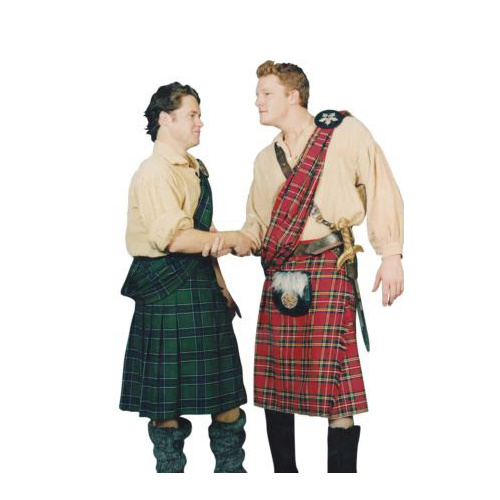 Scotsmen - William Wallace Hire Costume*