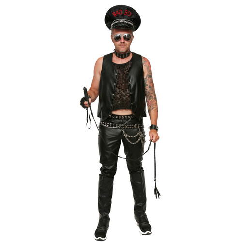 Bad Boy Biker Hire Costume*