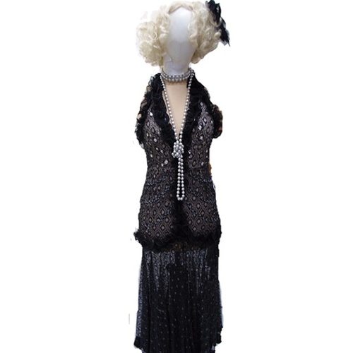 Evening Gown - Mae West Boudoir Hire Costume*