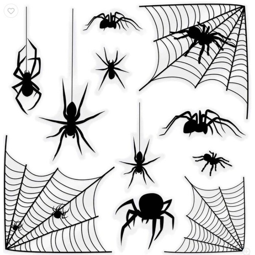 Spooky Spider Window & Wall Art