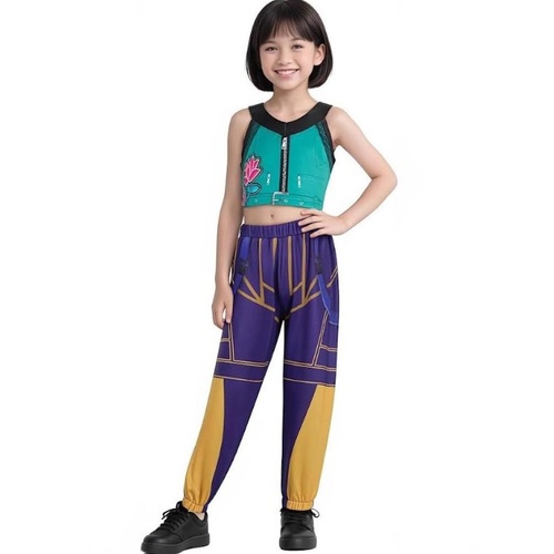 KPop Demon Hunters Zoey Kid's Costume [Size: 10-12 Yrs]