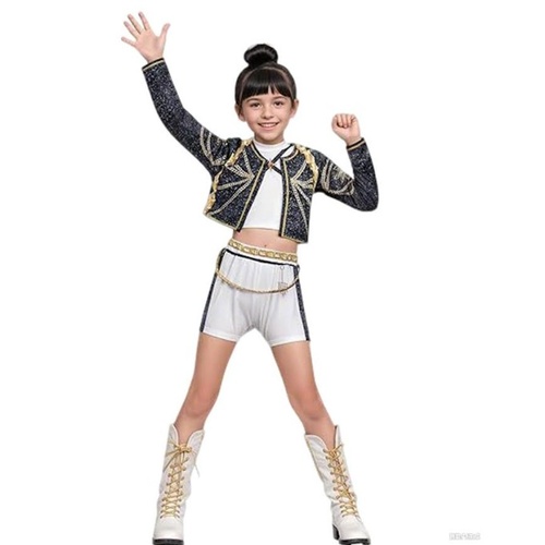 KPop Demon Hunters Rumi Kid's Stage Costume [Size: 6-8 Yrs]