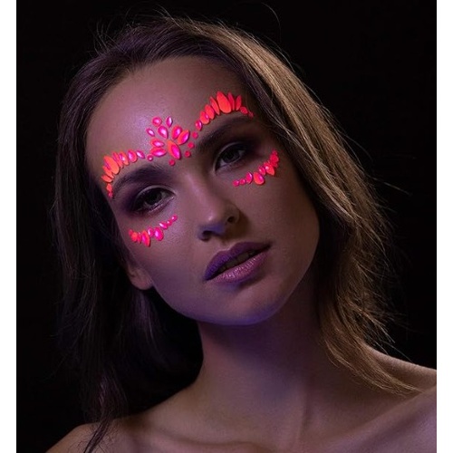 Moon Glow Face Jewels - Intense Pink
