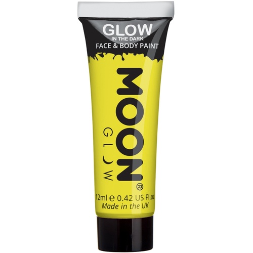 Moon Glow Face & Body Paint - Yellow 12ml