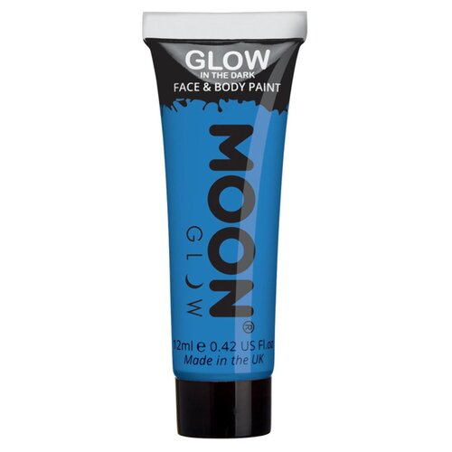 Moon Glow Face & Body Paint -  Blue 12ml