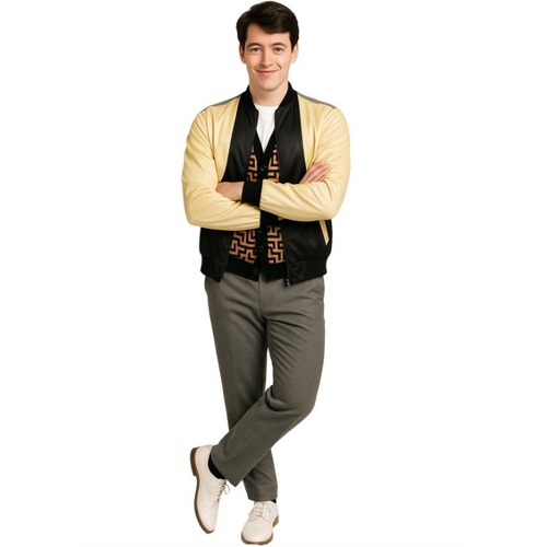 Ferris Style 80s Day Off Adult Costume [Size: Large]