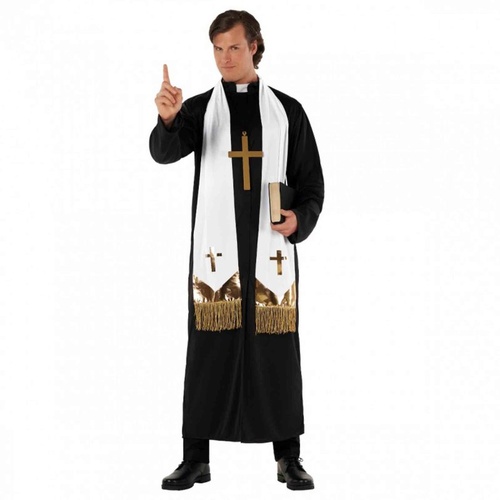 Catholic Priest Adult Costume [Size: Large]