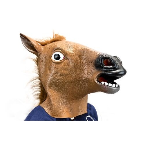 Horse Overhead Latex Mask
