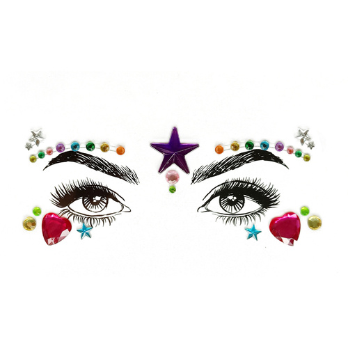 Diamond Daze Face Jewels - Stargazer