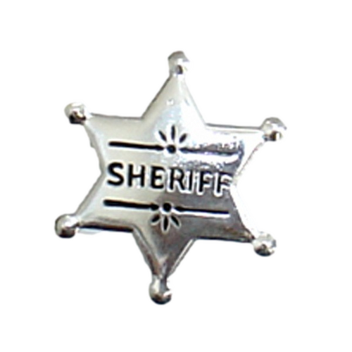 Sheriff Badge - Silver