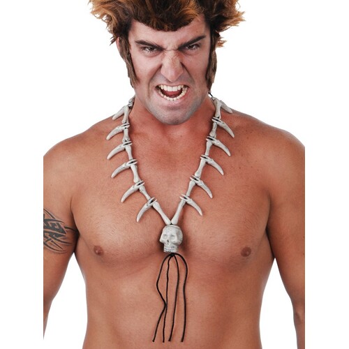 Skull & Teeth Necklace