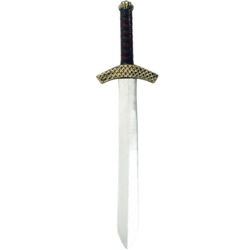 Knight Sword with Leather Look Handle - 71cm
