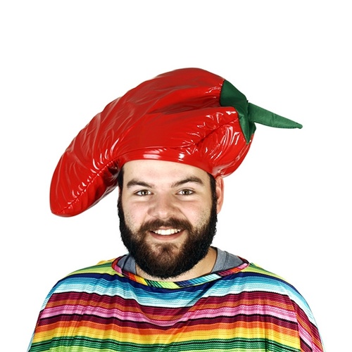 Mexican Red Chilli Hat