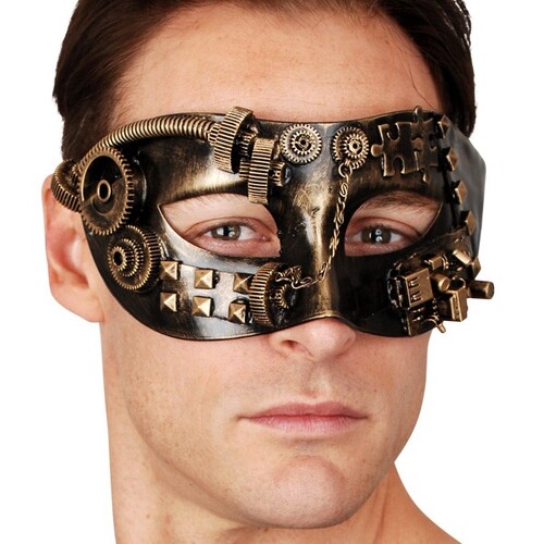 Sinclair Steampunk Masquerade Eye Mask